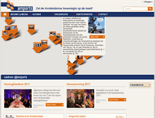 Tablet Screenshot of amports.nl